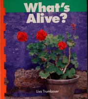 Cover of: What's alive? by Lisa Trumbauer