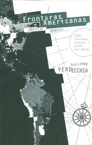 Cover of: Fronteras Americanas by Guillermo Verdecchia