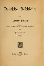 Cover of: Deutsche Geschichte