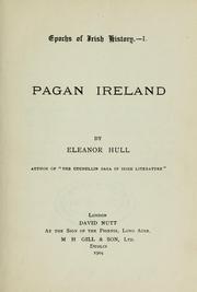 Cover of: Pagan Ireland | Eleanor Hull