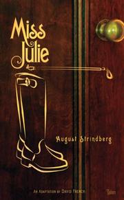 Cover of: Miss Julie by August Strindberg