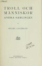 Cover of: Troll och människor