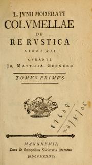 Cover of: [Scriptores rei rusticae veteres latini