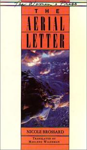 Cover of: The Aerial Letter