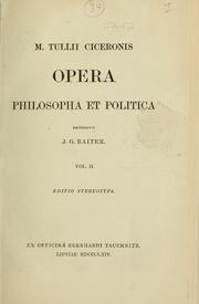 Cover of: Opera quae supersunt omnia