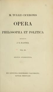 Cover of: Opera quae supersunt omnia