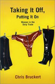 Cover of: Taking it off, putting it on | Chris Bruckert