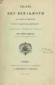 Cover of: Le Talmud de Jérusalem