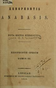 Cover of: Opera by Xenophon