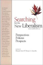 Cover of: Searching for the new liberalism: perspectives, policies, prospects
