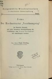 Ausgewählte Mischnatractate