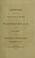 Cover of: Addresses made at the meeting held in memory of William Pepper, M.D., LL.D., held in the chapel of the University of Pennsylvania, November 29, 1898