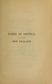 Cover of: Poems of America