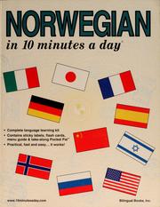 Cover of: Norwegian in 10 minutes a day