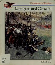 Cover of: Lexington and Concord by Deborah Kent