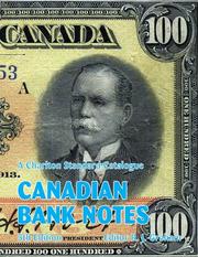 Cover of: Canadian Bank Note, 5th Edition - A Charlton Standard Catalogue