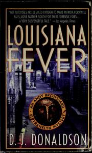 Cover of: Louisiana fever by D. J. Donaldson
