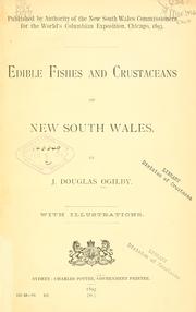 Cover of: Edible fishes and crustaceans of New South Wales