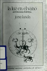 Cover of: La luz en el vano by Josu Landa