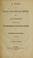 Cover of: A plea for social and popular repose: being an address delivered before the Philomathean and Eucleian societies of the University of the city of New York, July 1, 1845