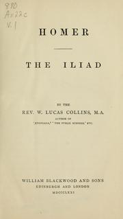 Cover of: Homer | W. Lucas Collins
