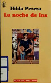 Cover of: La noche de Ina by Hilda Perera