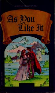 Cover of: As you like it | 