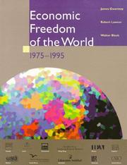 Cover of: Economic freedom of the world, 1975-1995 by James D. Gwartney