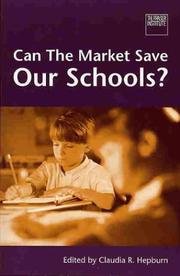 Cover of: Can the Market Save Our Schools?