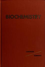 Cover of: Biochemistry