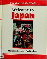 Cover of: Welcome to Japan by Meredith Costain