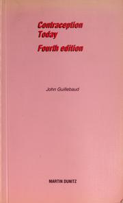 Cover of: Contraception today by John Guillebaud