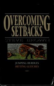 Cover of: Overcoming setbacks