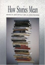 Cover of: How stories mean