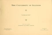 Cover of: The University of Illinois | Illinois. University. [from old catalog]