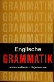 Cover of: Englische Grammatik | Wolf Diether