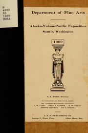 Cover of: Official catalog of the Department of Fine Arts, Alaska-Yukon- Pacific Exposition, Seattle, Washington, 1909