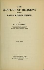 Cover of: The conflict of religions in the early Roman Empire