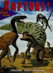 Cover of: Raptors!: the nastiest dinosaurs