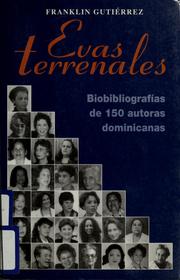 Cover of: Evas terrenales by Franklin Gutiérrez