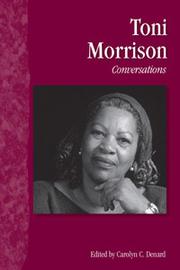 Cover of: Toni Morrison: conversations