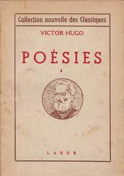 Cover of: Poésies I by Notice de M. Georges Rency de l'Académie Royale de Langue et de Littérature françaises.