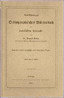 Cover of: Vollständiges orthographisches Wörterbuch der deutschen Sprache by Konrad Duden
