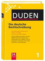 Cover of: Duden by hrsg. von der Dudenredaktion; auf der Grundlage der neuen amtlichen Rechtschreibregeln