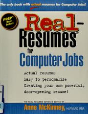 Cover of: Real-resumes for computer jobs