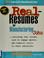 Cover of: Real-resumes for manufacturing jobs