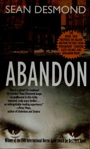 Cover of: Abandon
