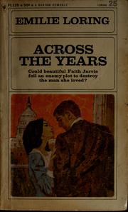 Cover of: Across the Years
