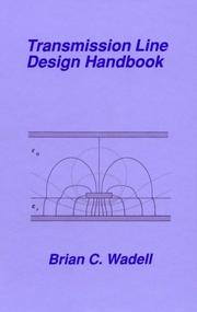 Cover of: Transmission line design handbook by Brian C. Wadell