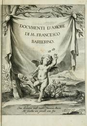 Cover of: Documenti d'amore
